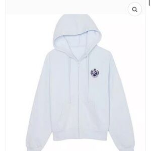 PINK Victoria's Secret Light Blue Hoodie